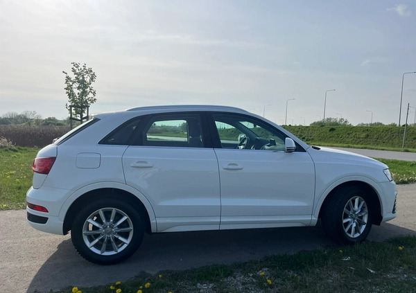 Audi Q3 cena 75000 przebieg: 202150, rok produkcji 2016 z Warszawa małe 172